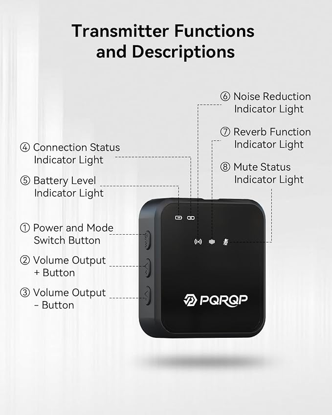 PQRQP 3 in 1 Microphone