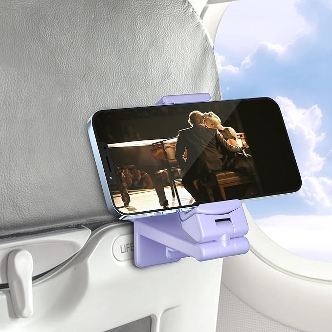 Perilogics Universal in Flight Airplane Phone Holder Mount