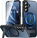 OWKEY for Samsung Galaxy A17 5G Case with Stand, Magnetic Shockproof