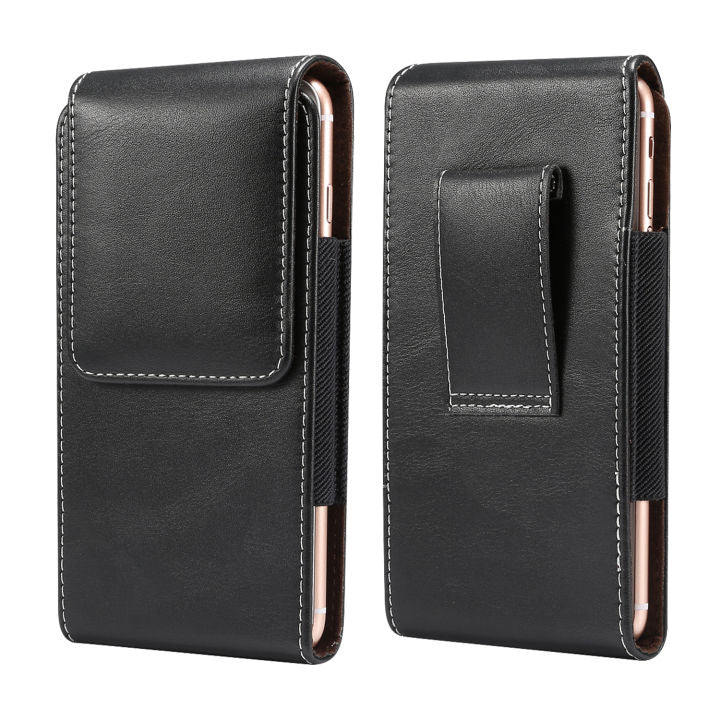 Black vertical pouch magnetic