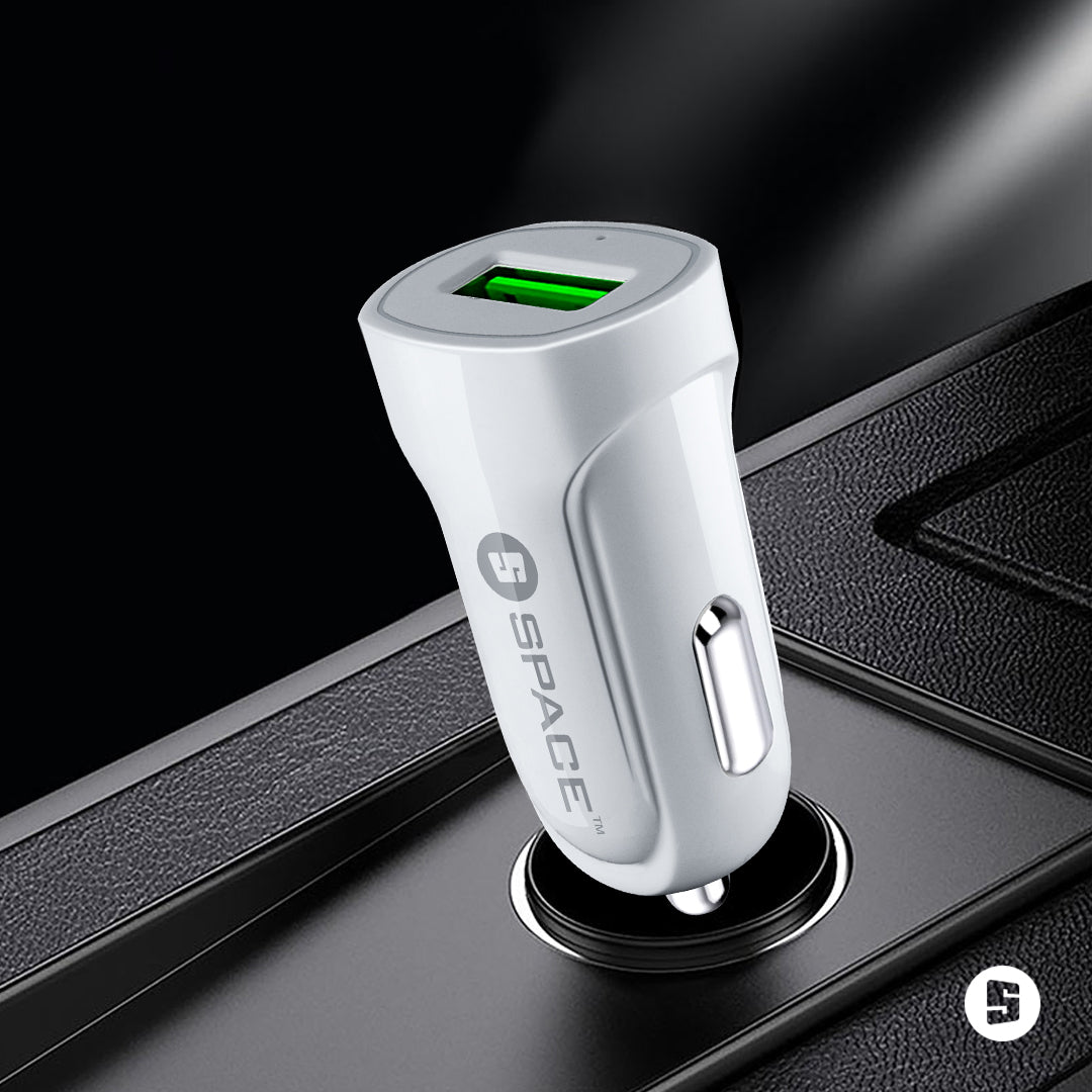 Car charger USB type slot