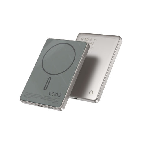 Power bank magnetic wireless 10,000MAH  with type C slot and USB slot