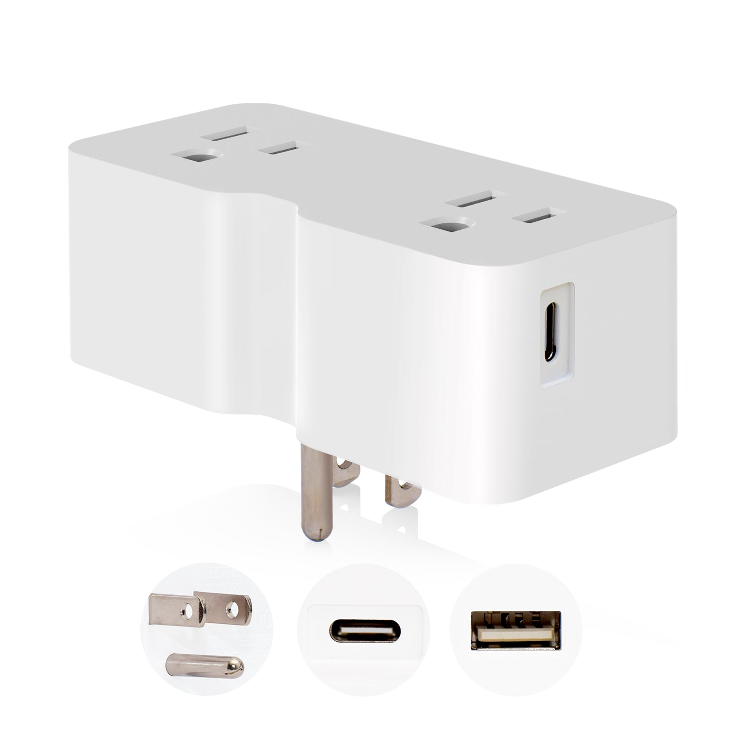 Type C slots  and USB slots Adopter 2.5A