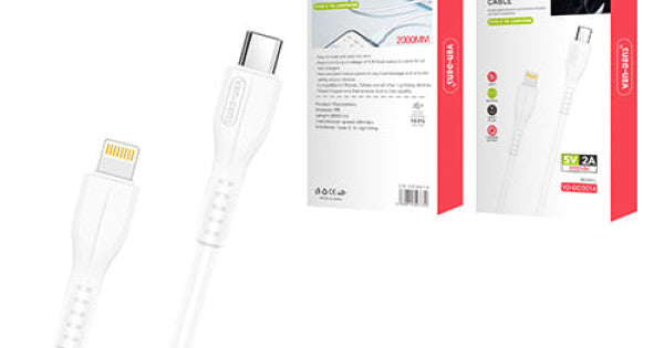 Ven-dens Type C to lightning cable digital 27w (1M length)
