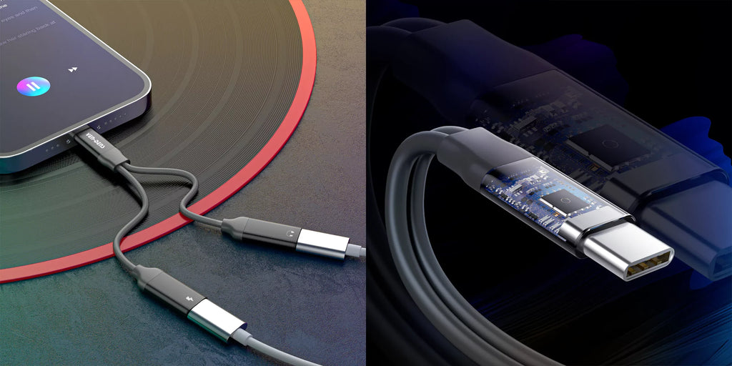 Ven -dens Type C to Type C cable digital 27w (1M length)