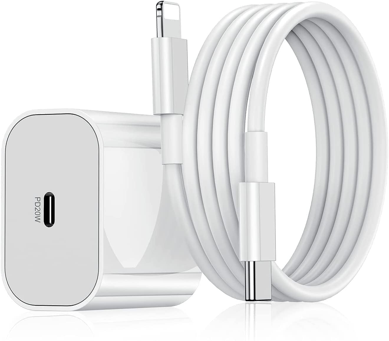 Wall charger with lightening cable 20w