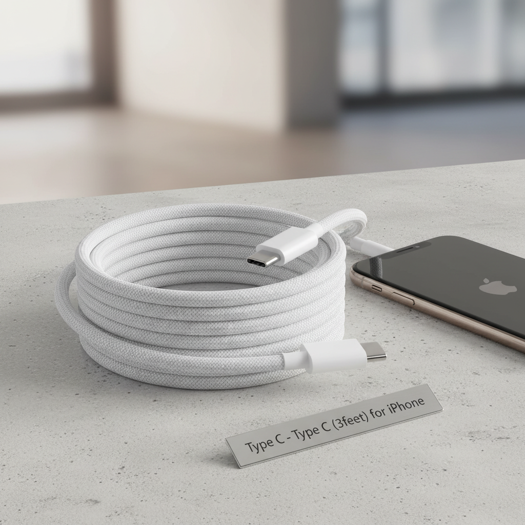 Type C - Type C cables (3feet ) iPhone