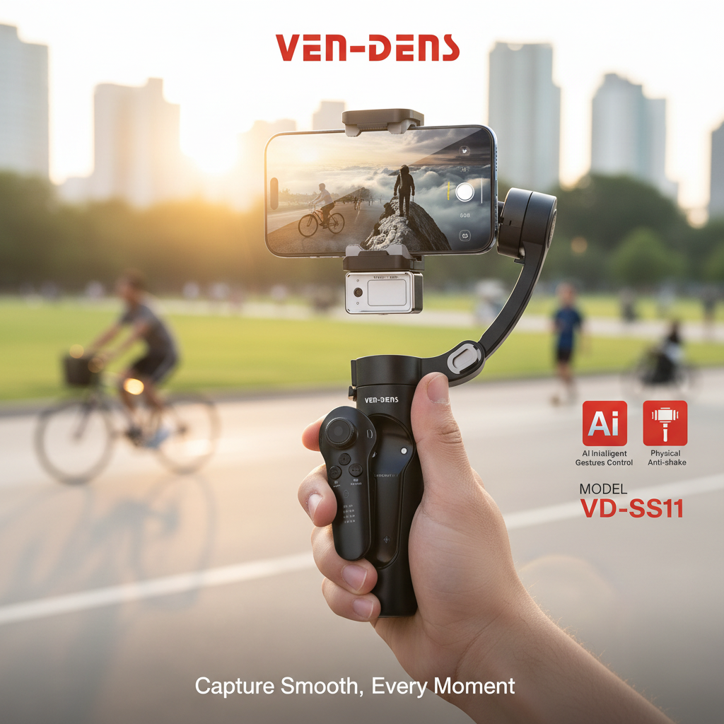 VEN-DENS VD-SS11 Folding Mini Triaxial Stabilizer