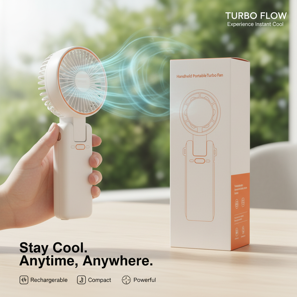 Handheld Portable Turbo Fan