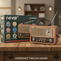 NNS NS-8898BT Vintage Retro Radio