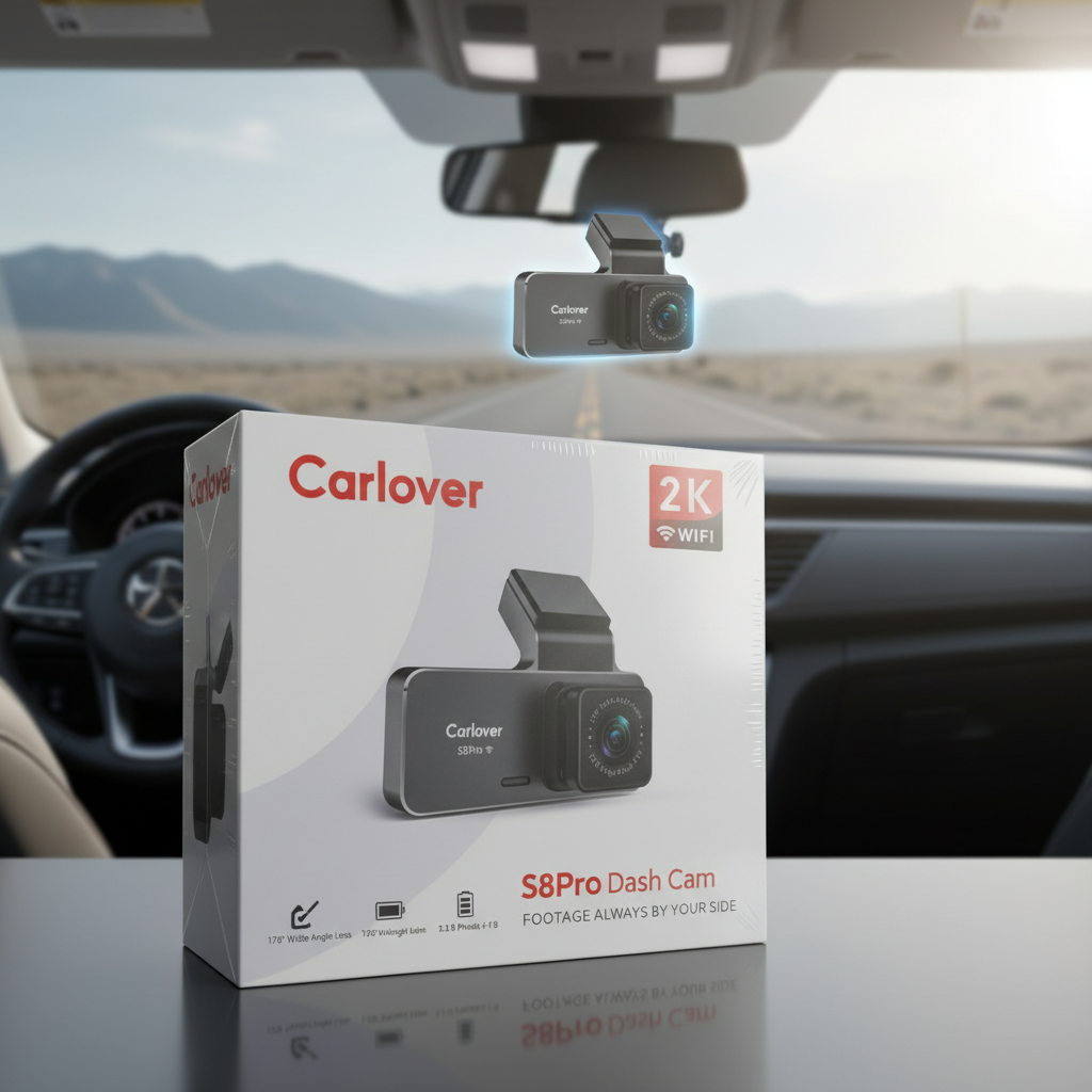 Carlover S8Pro 2K Dash Cam