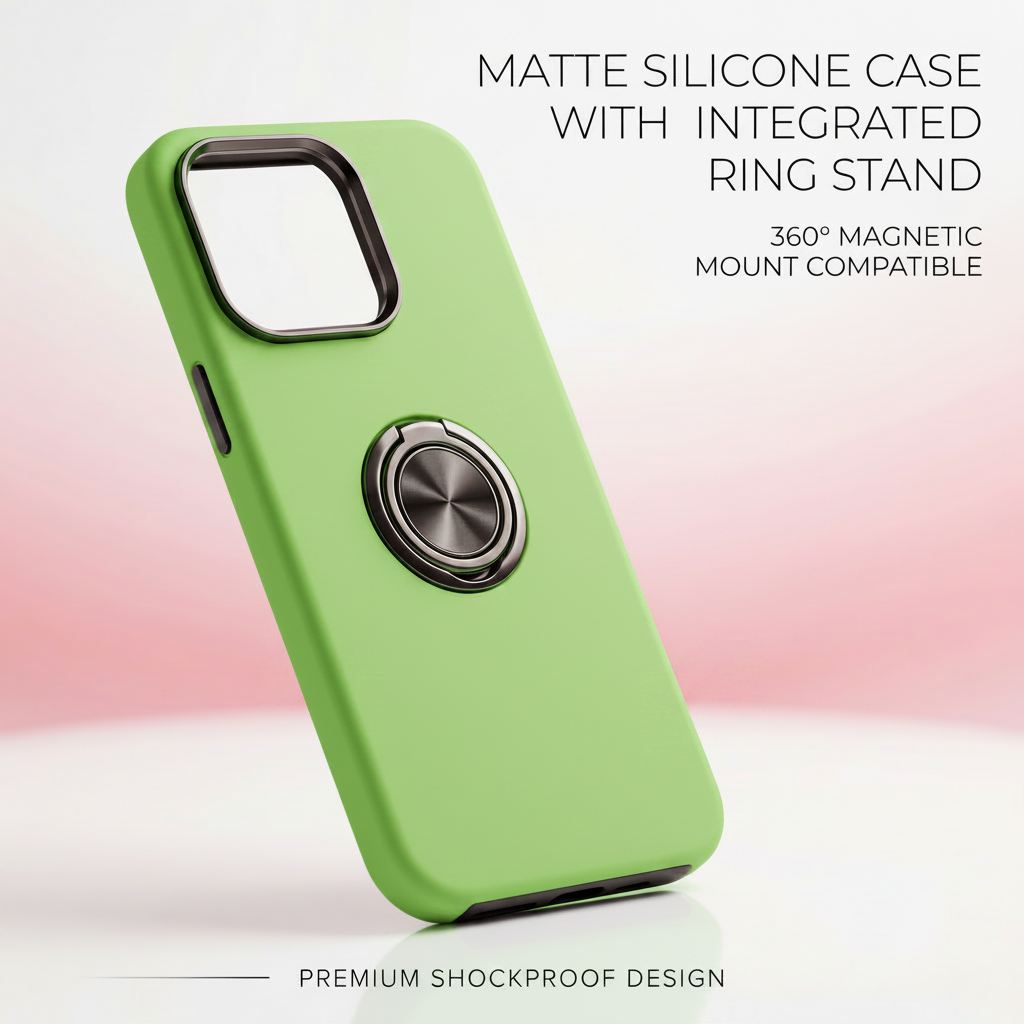 Heavy duty case with integrated ring case holder