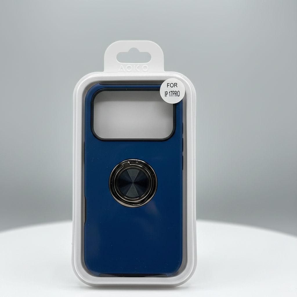 Heavy duty case with integrated ring case holder
