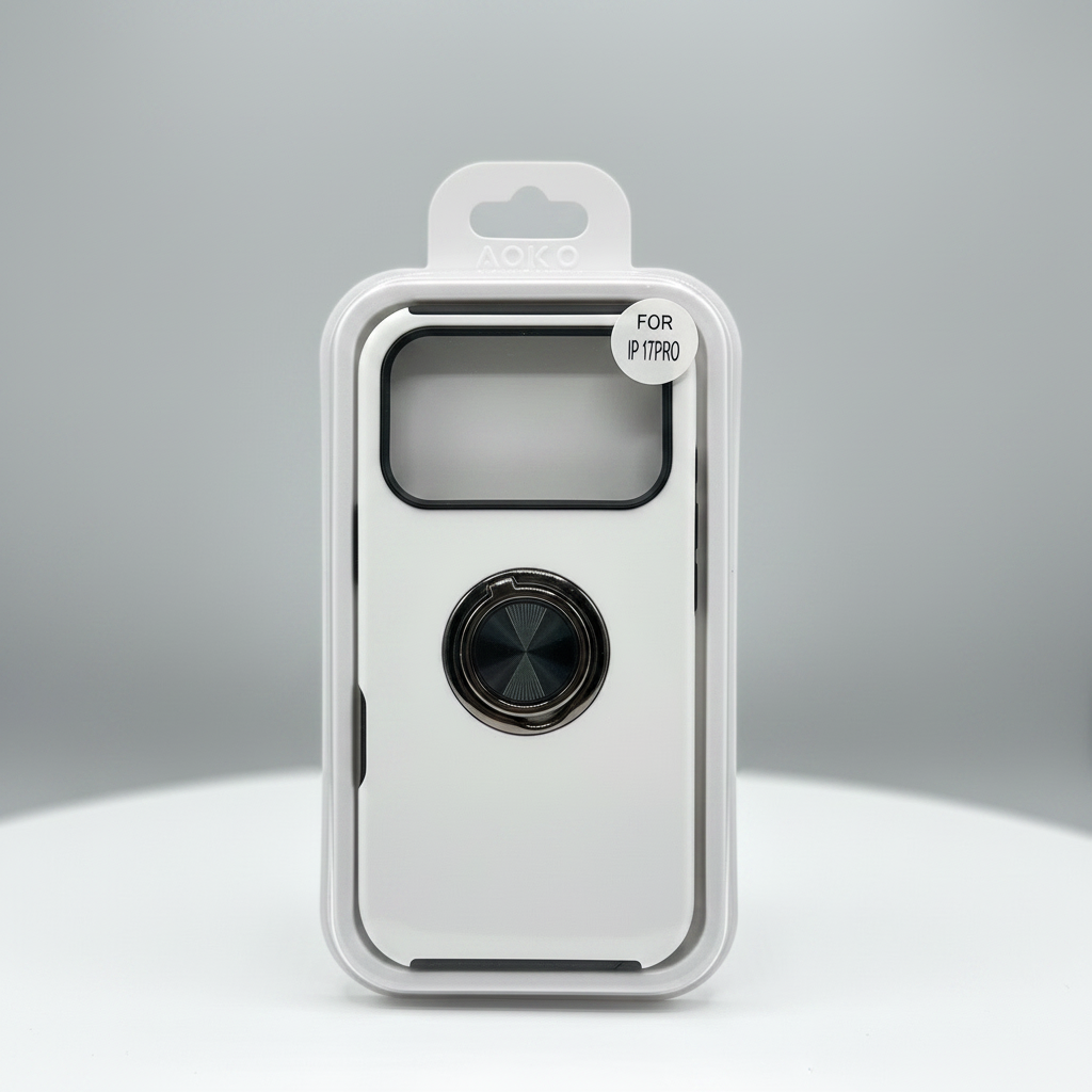 Heavy duty case with integrated ring case holder