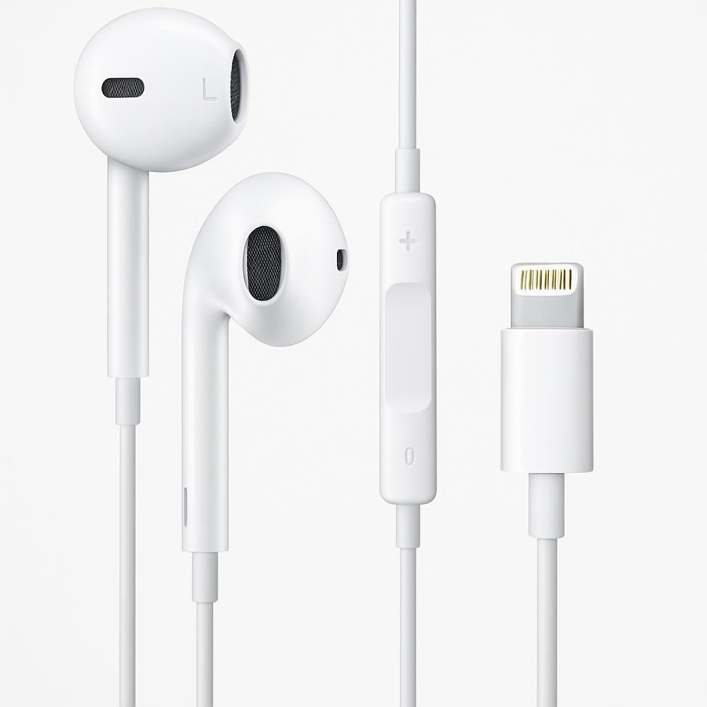 EarPods with lightening wired with microphone (3 feet)